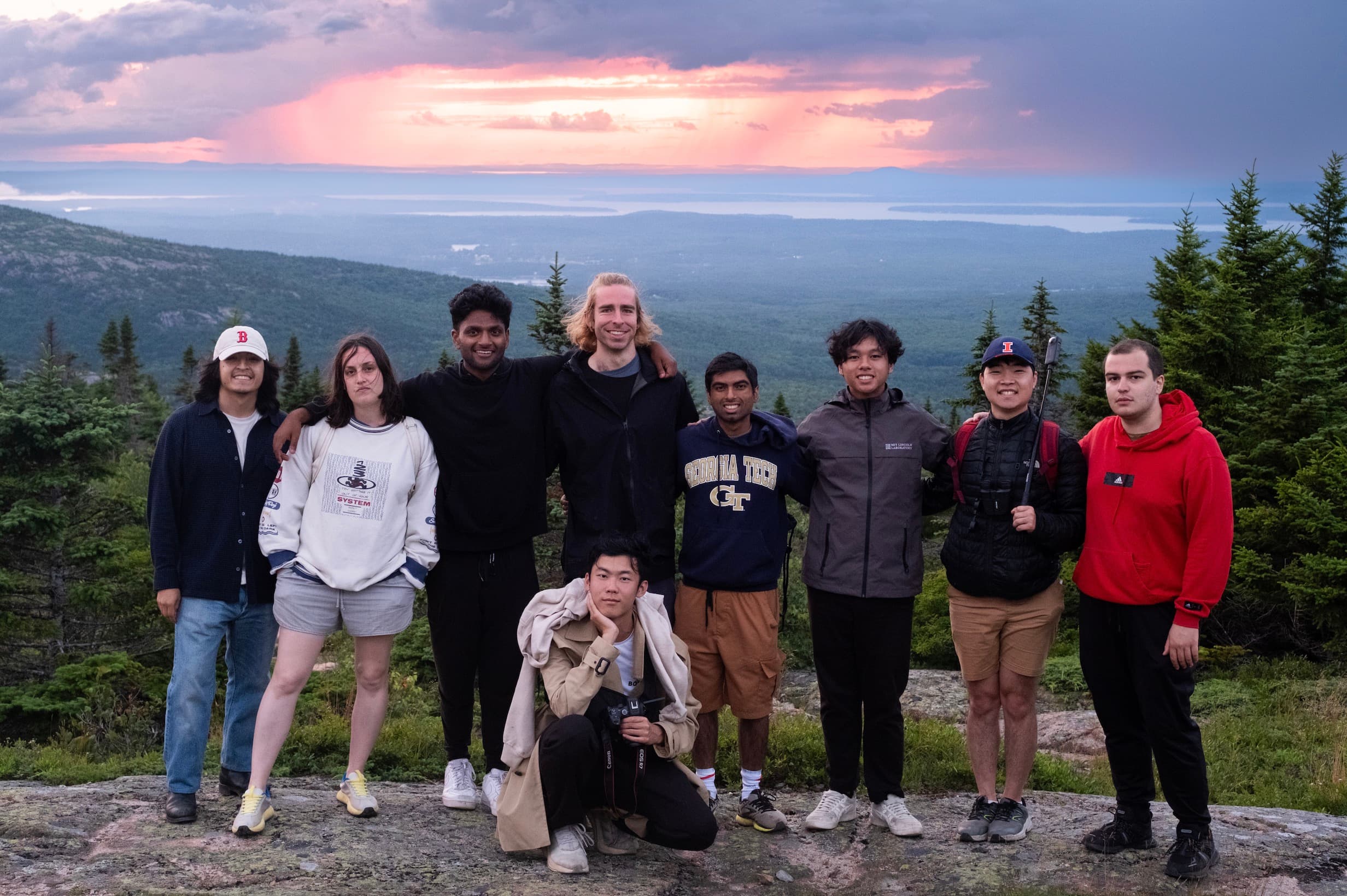 Cadillac Mountain sunset 🌅 - July 13, 2024 - Bar Harbor, Maine