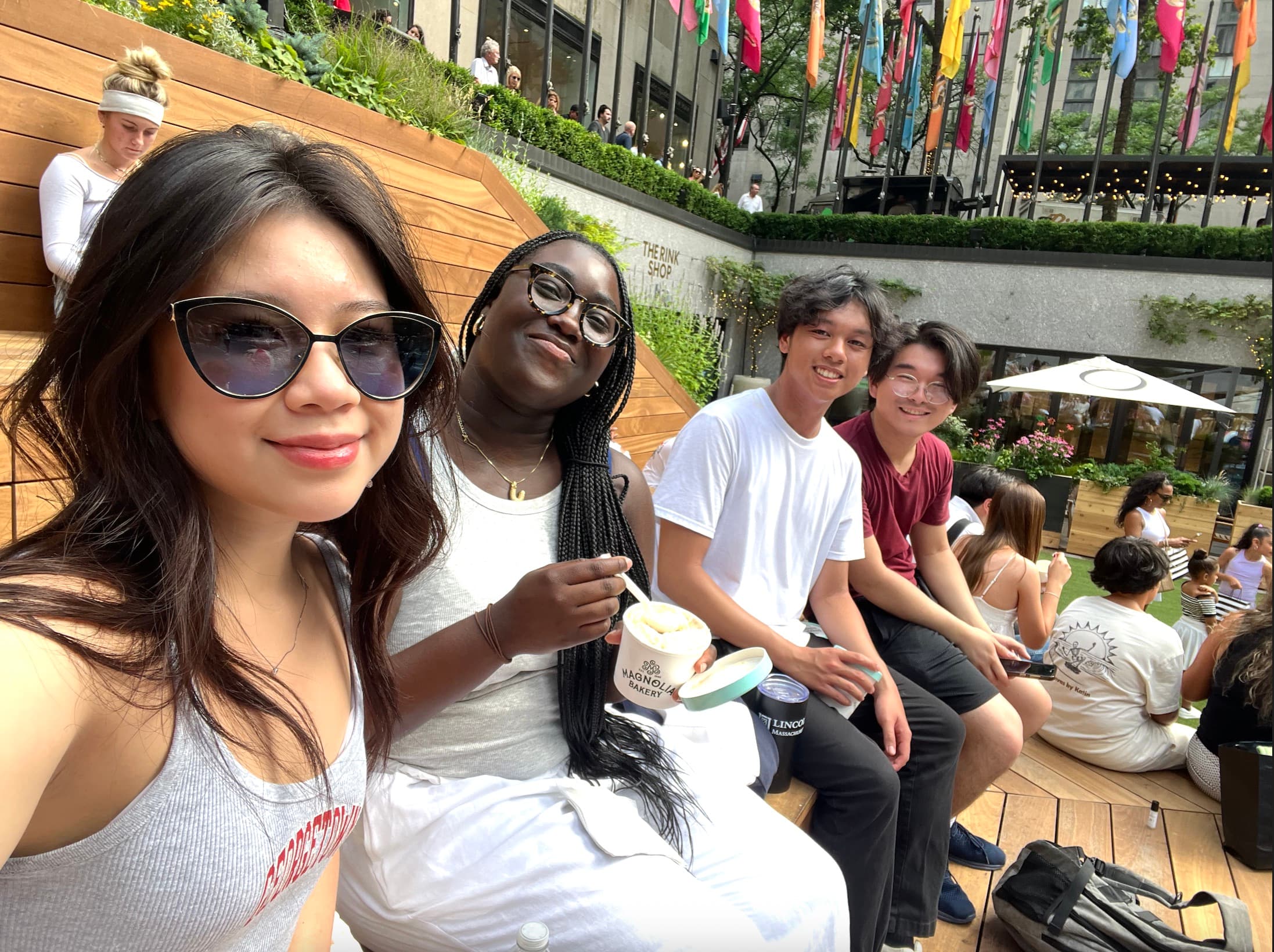Rockefeller Center + banana pudding - July 5, 2024 - Boston, Massachusetts
