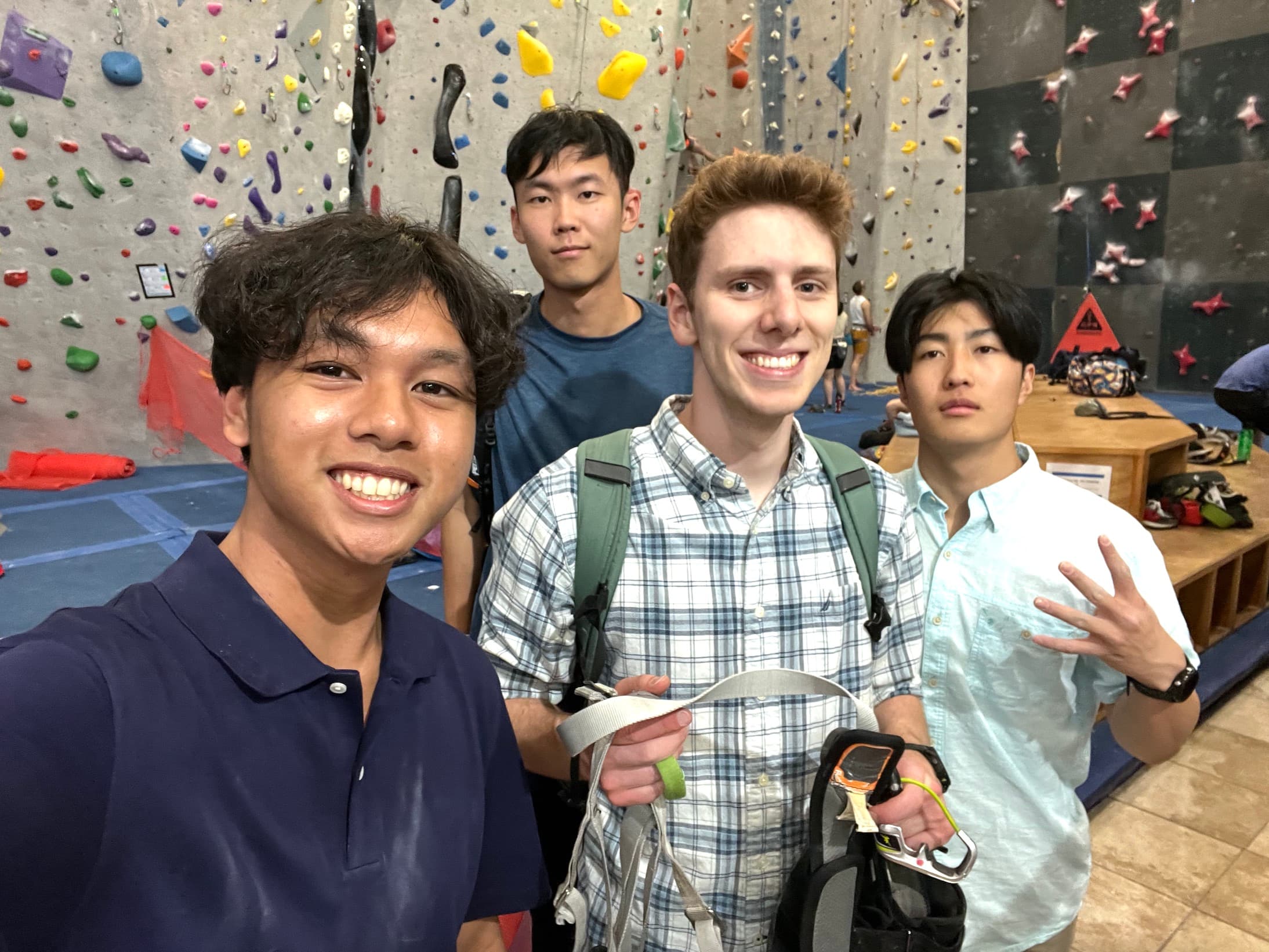 First time rock climbing :o - June 10, 2024 - Watertown, Massachusetts