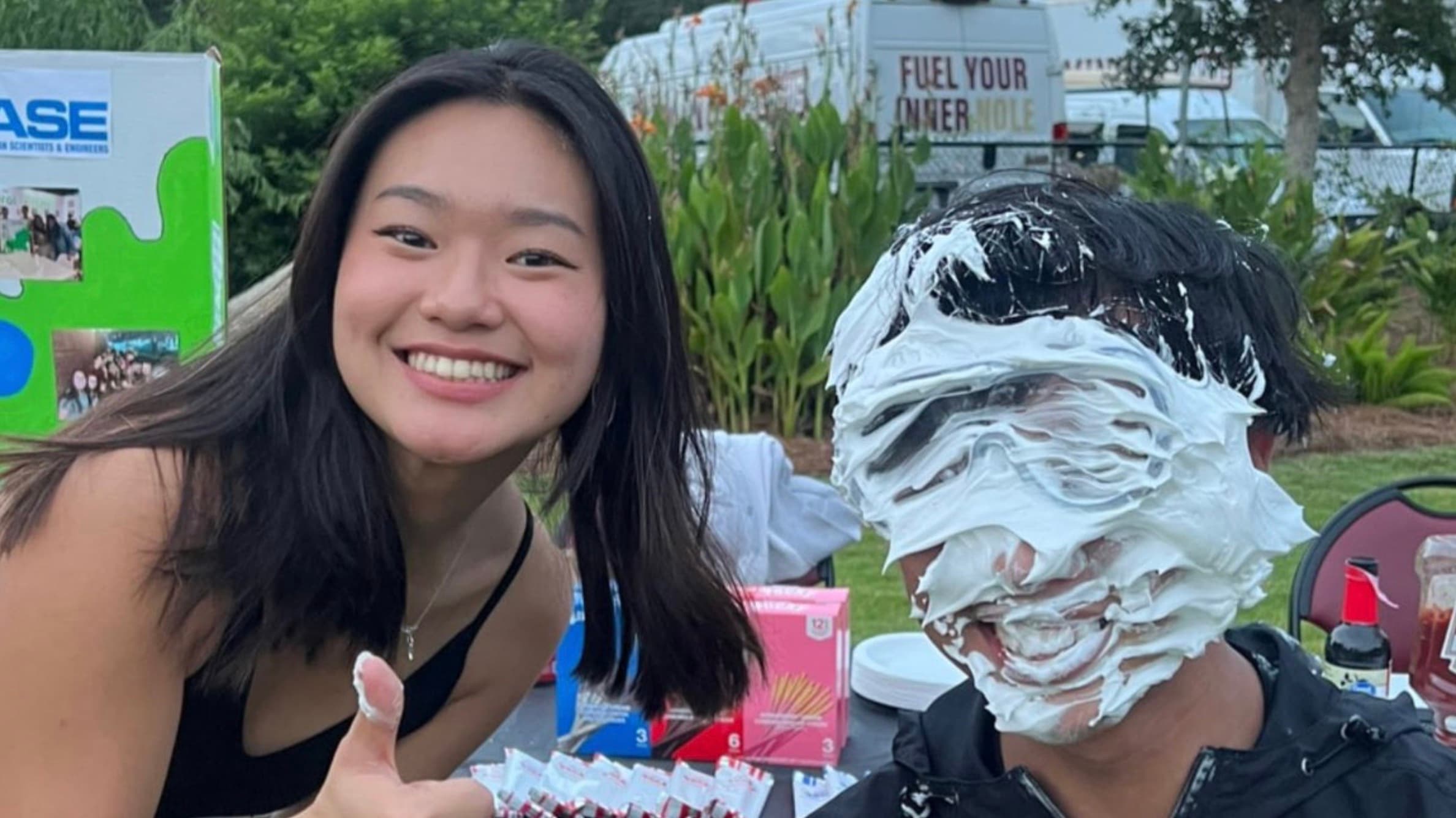 Got pied in the face 🤒 - September 30, 2023 - Tallahassee, Florida